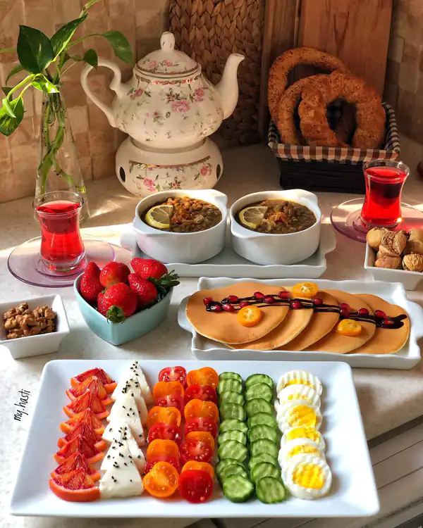 تزیین پنکیک برای کودکان