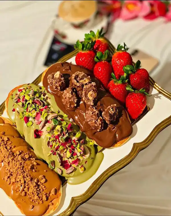 تزیین پنکیک برای کودکان