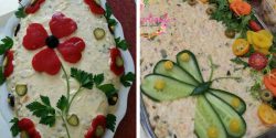 تزیین سالاد الویه برای تولد با ایده هایی خلاقانه و شیک