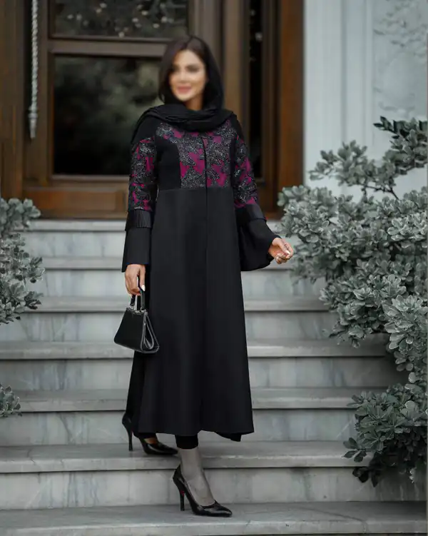 مدل مانتو پیراهنی سنتی