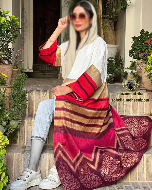 مدل مانتو پیراهنی سنتی