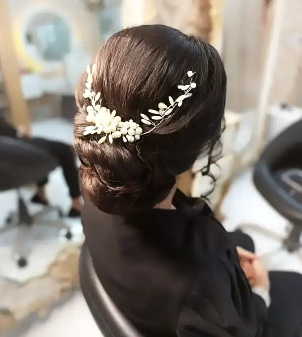 مدل مو شینیون بسته