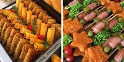 سفره آرایی مدرن و شیک با ایده های جدید برای انواع غذا و سالاد