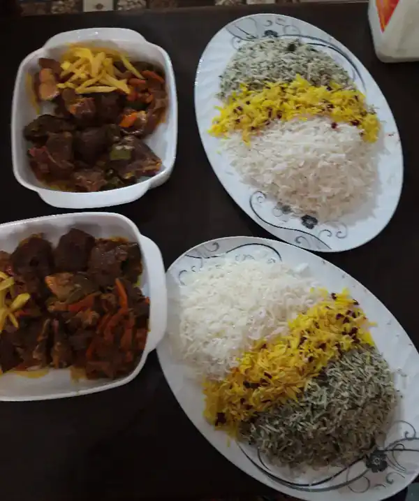 تزیین برنج جدید