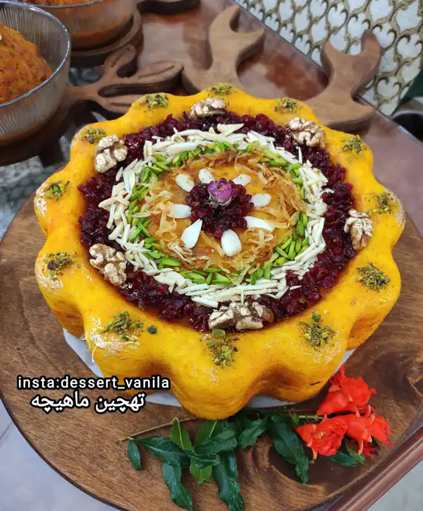 تزیین غذا اینستاگرام