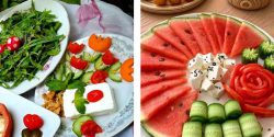 تزیین صبحانه ایرانی با ایده های شیک + عکس میز صبحانه ایرانی
