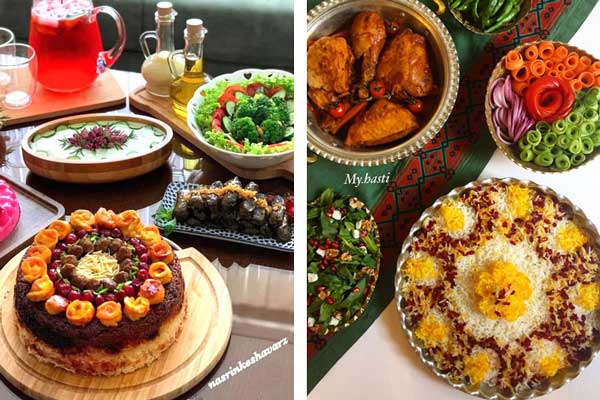 چیدمان میز شام مهمانی چیدمان میز شام سلف سرویس عکس میز شام لاکچری خارجی تزیین میز مهمانی ساده تزیین میز شام با شمع میز مهمانی شیک