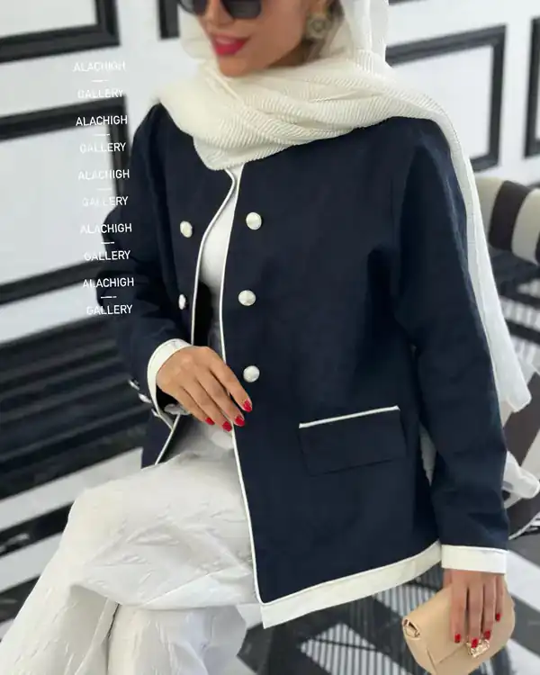اینستاگرام مانتو دکمه دار