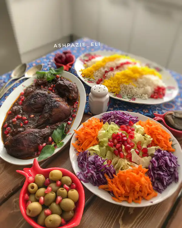 میز شام ایرانی
