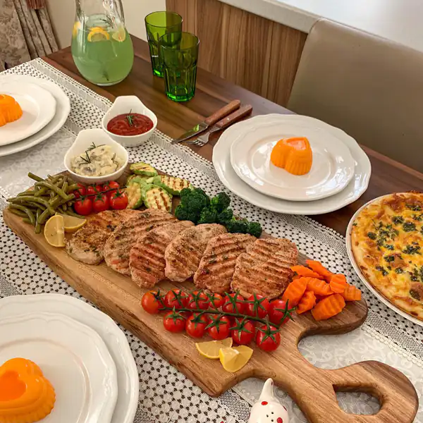 میز شام لاکچری