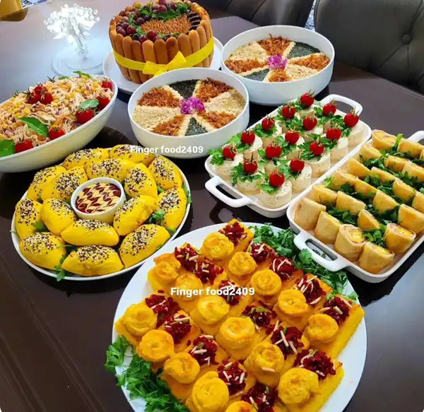 مدل چیدمان میز شام