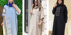 مدل مانتو پیراهنی جلو بسته برای دوستداران طرح های بلند