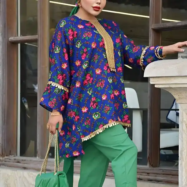 مدل مانتو سنتی بندری