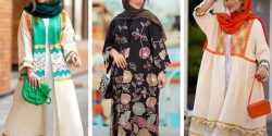 مدل مانتو سنتی مجلسی و زنانه با پارچه های زیبا و شیک