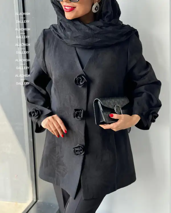 مدل مانتو زنانه جلو باز