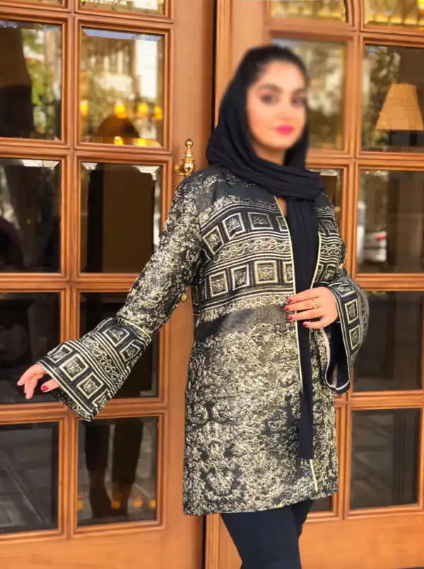 مدل مانتو ژاکارد جدید