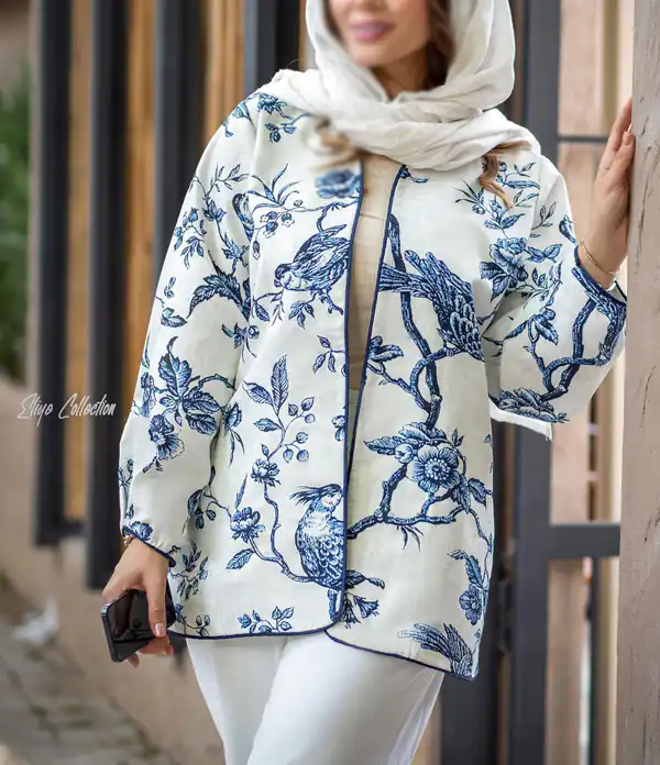 مدل مانتو ژاکارد زنانه