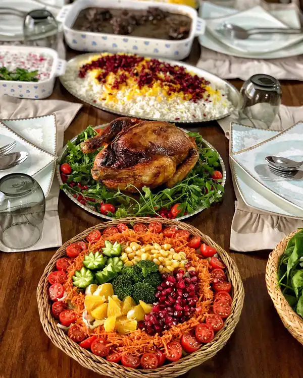 مدل میز شام