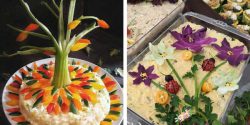 مدل سالاد الویه جدید برای سفره مهمانی و میز شام