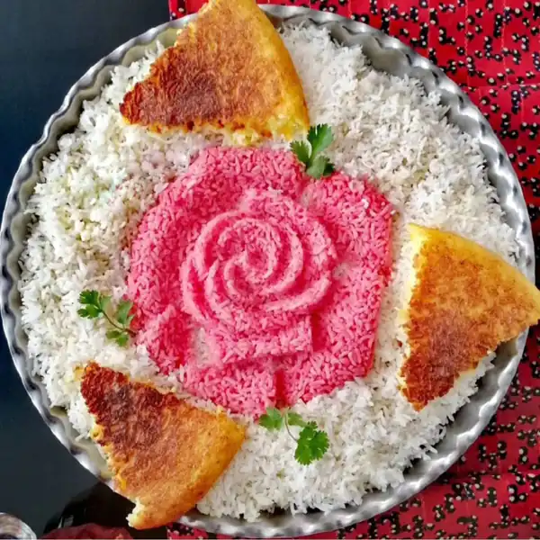 سفره آرایی برنج