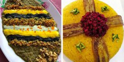 سفره آرایی ساده و شیک با ایده هایی برای تزیین غذا و سالاد