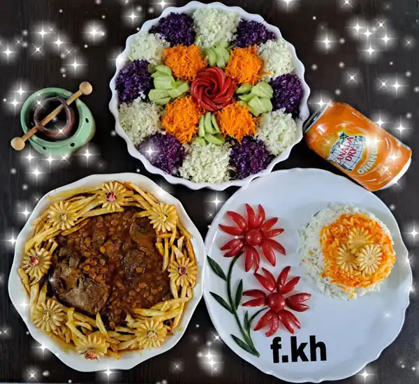سفره آرایی ساده