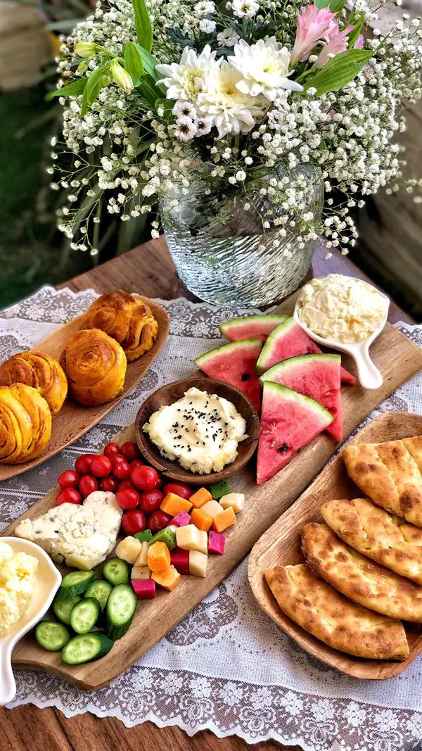 سفره آرایی صبحانه