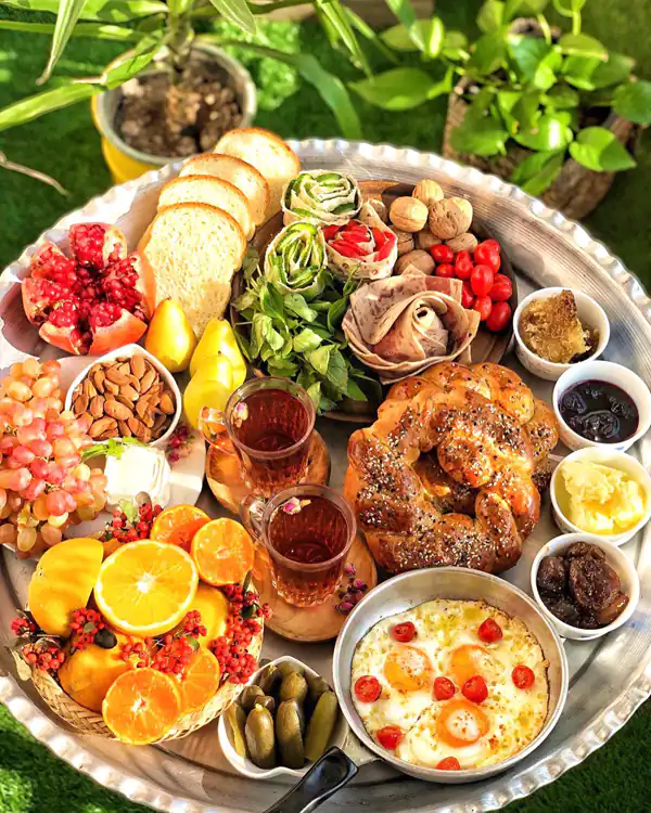 سفره آرایی صبحانه