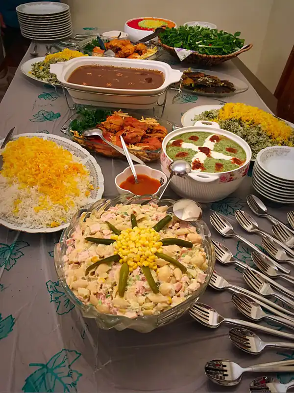 تزیین غذا آسان