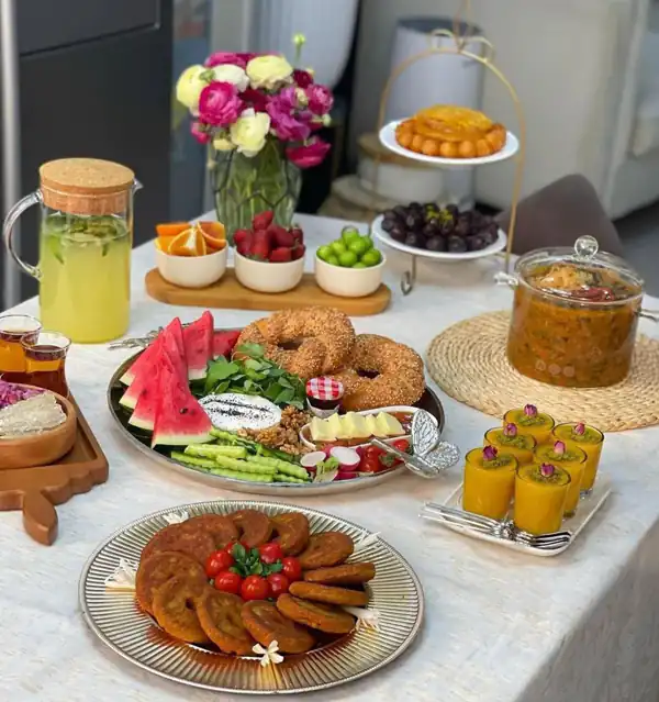 تزیین غذا آسان