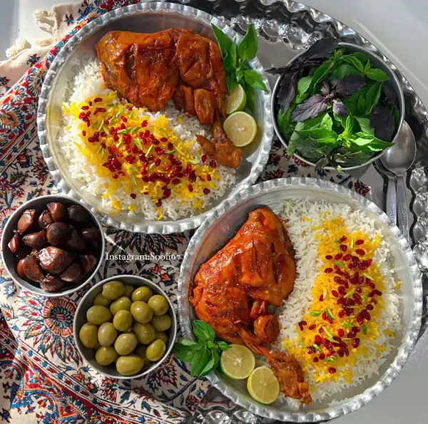 تزیین غذا آسان