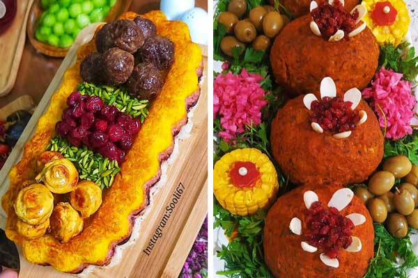 غذای مجلسی غیر تکراری تزیین غذا و سفره آرایی تزیین غذای سنتی برای مدرسه تزیین غذا برای مهمانی زیباترین تزیین غذا غذاهای مجلسی برای شام