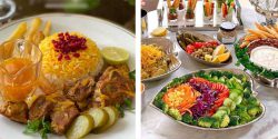 تزیین غذا و سفره آرایی با شیک ترین ایده ها + زیباترین تزیین غذا