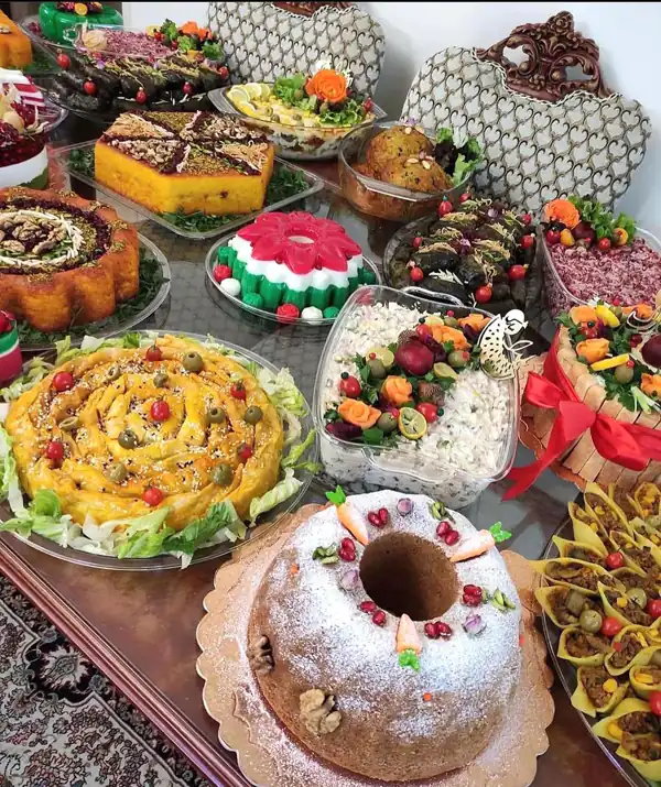 تزیین غذا و سفره آرایی