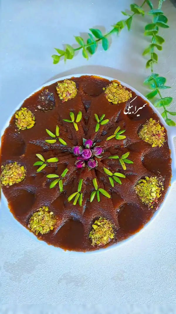 تزیین حلوا جدید