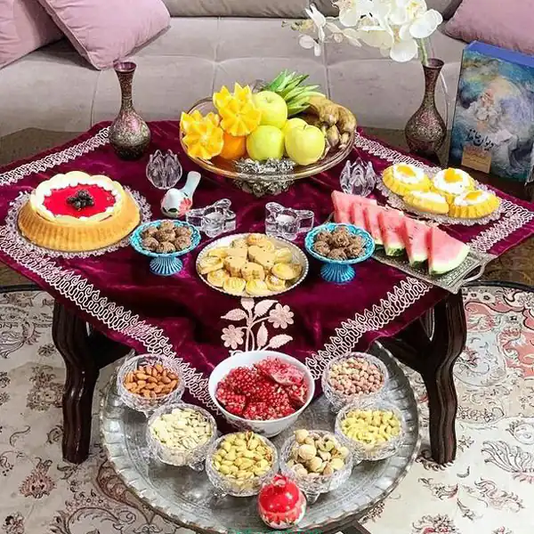 تزیین هندوانه در ظرف