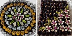تزیین خرما با گل محمدی و جذاب ترین ایده برای مراسم های خاص