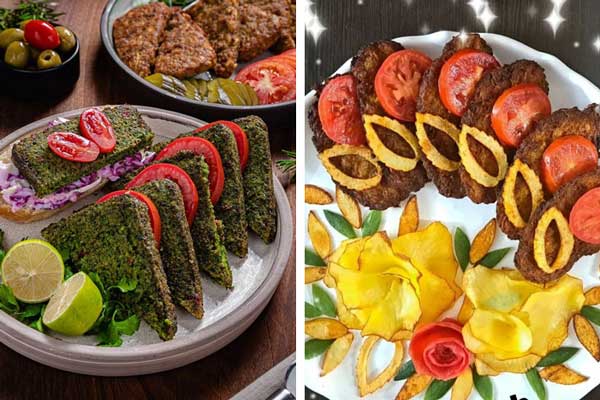 تزیین کوکو برای مدرسه تزیین کوکو سیب زمینی مجلسی تزیین کوکو سبزی برای تولد تزیین کوکو سیب زمینی برای مدرسه تزیین کوکو سبزی با گوجه و خیارشور تزیین کوکو ساده