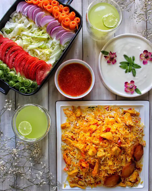 تزیین ماست مجلسی
