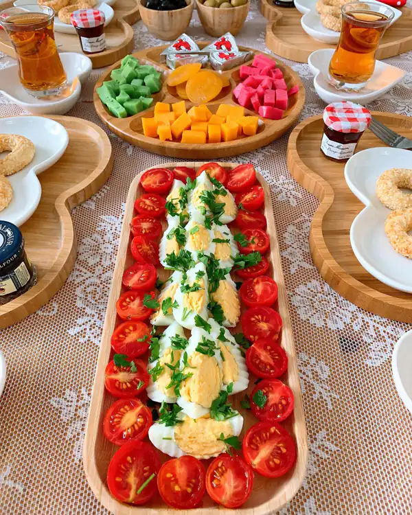 تزیین صبحانه آسان