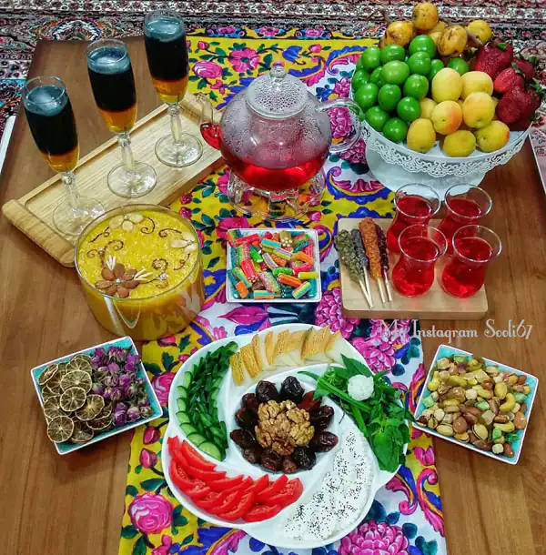 تزیین صبحانه پنیر