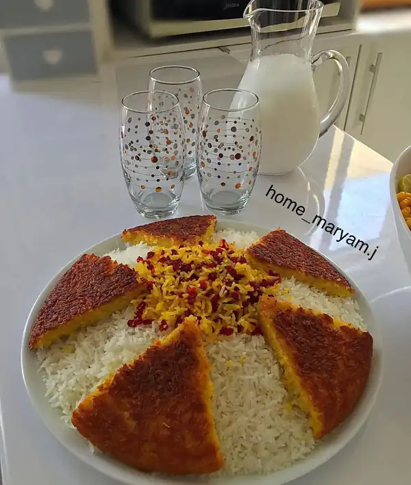 تزیین زرشک پلو برای مهمانی