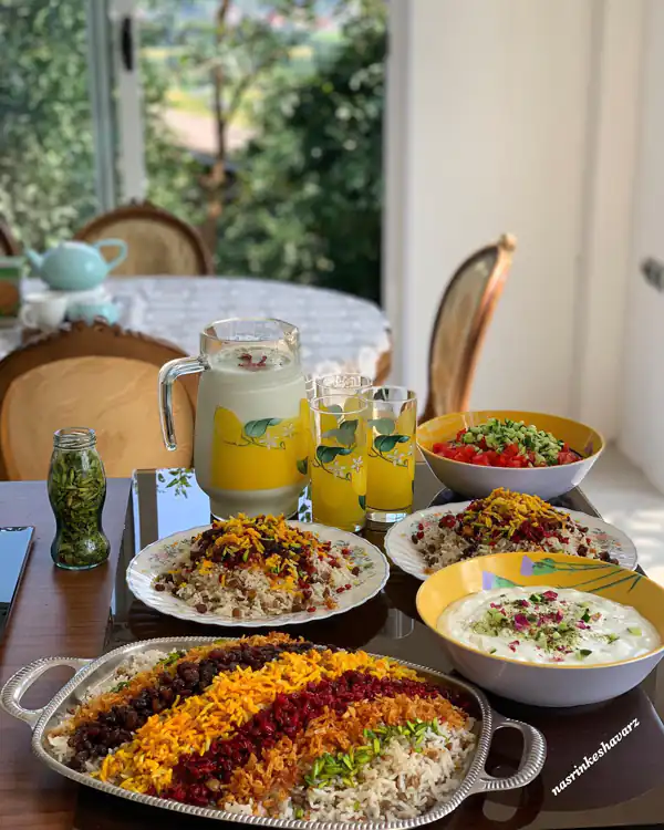 عکس سفره آرایی