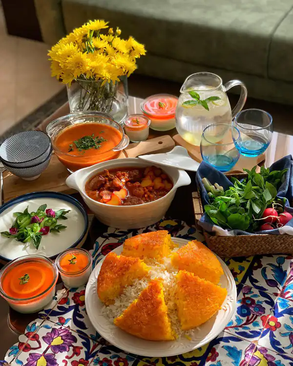 عکس سفره آرایی