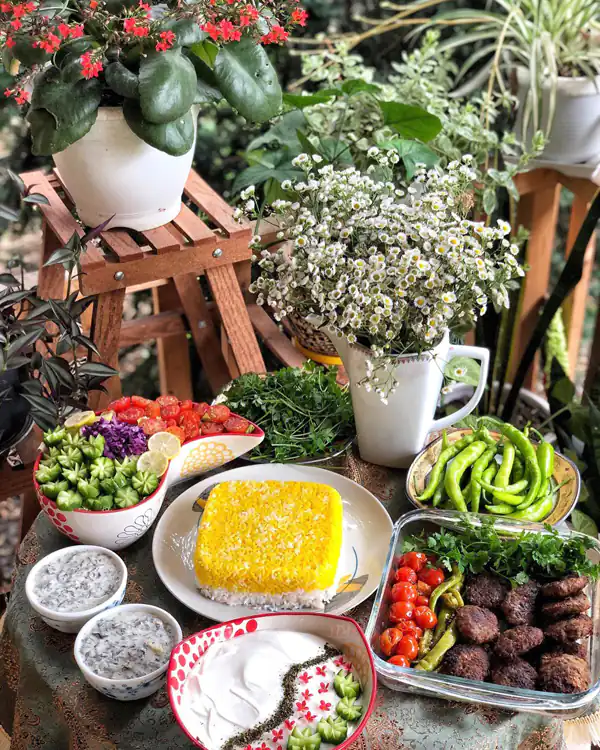 عکس سفره آرایی