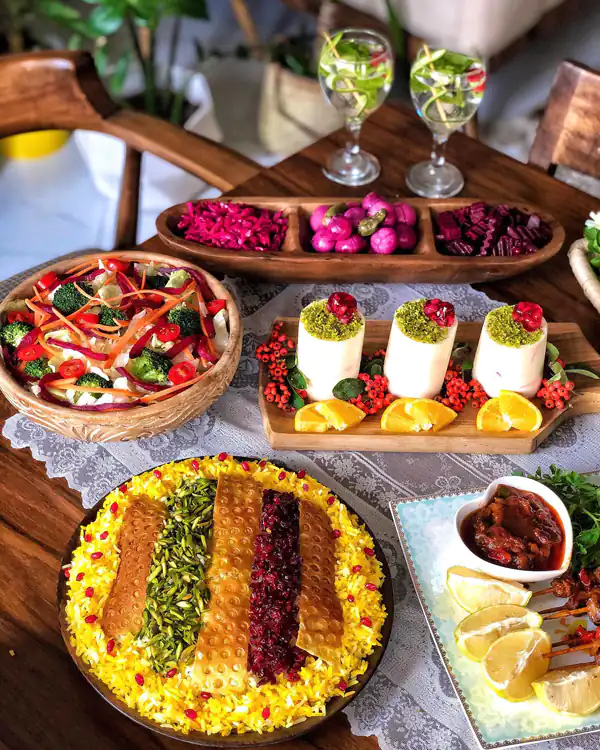 عکس سفره آرایی
