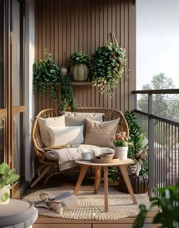 دکور برای بالکن