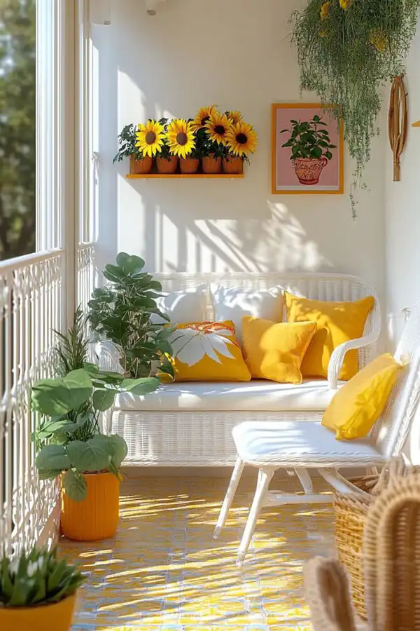 دکور برای بالکن