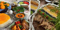 ایده برای سفره آرایی شام و خانوم های خلاق + سفره آرایی برنج