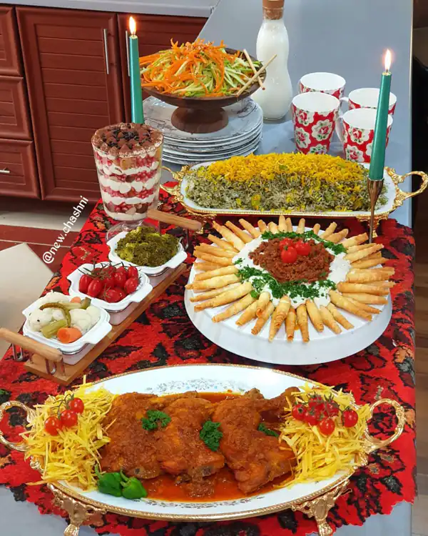ایده برای سفره آرایی